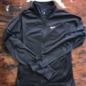 Nike Dri-Fit Women’s Black Workout Zip-Up Jacket